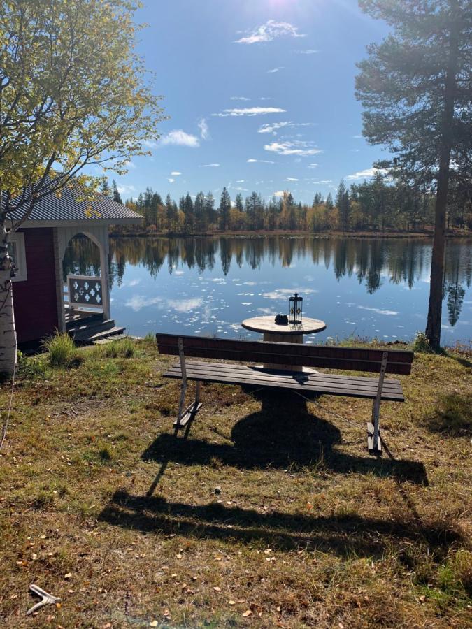 Off-Grid Cabin In Nattavaara Lapland 외부 사진